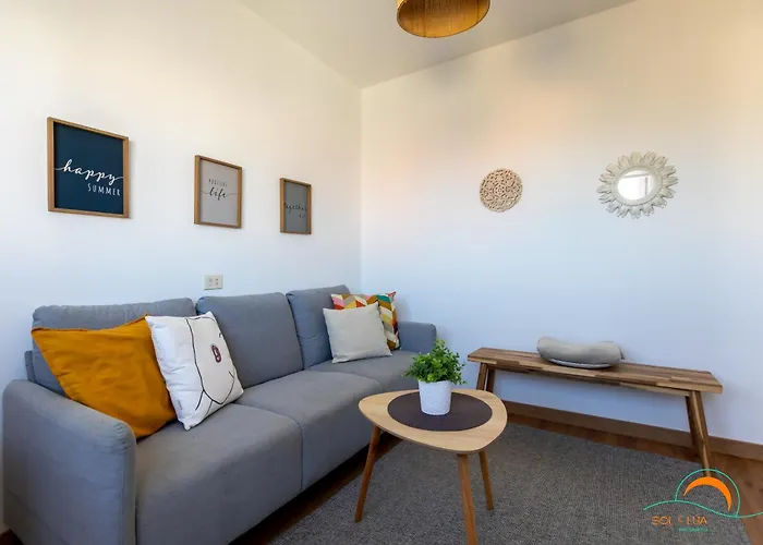 公寓 Sol E Lua En El Centro De *